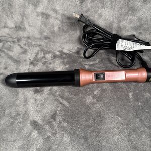 Almost Famous 1.25” Curling Wand Pink Martini Tested/Working Tourmaline Ceramic